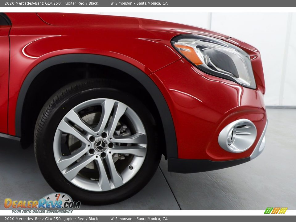 2020 Mercedes-Benz GLA 250 Jupiter Red / Black Photo #2