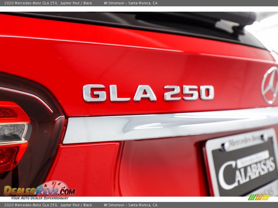 2020 Mercedes-Benz GLA 250 Jupiter Red / Black Photo #9