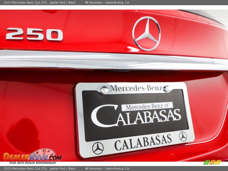 2020 Mercedes-Benz GLA 250 Jupiter Red / Black Photo #10