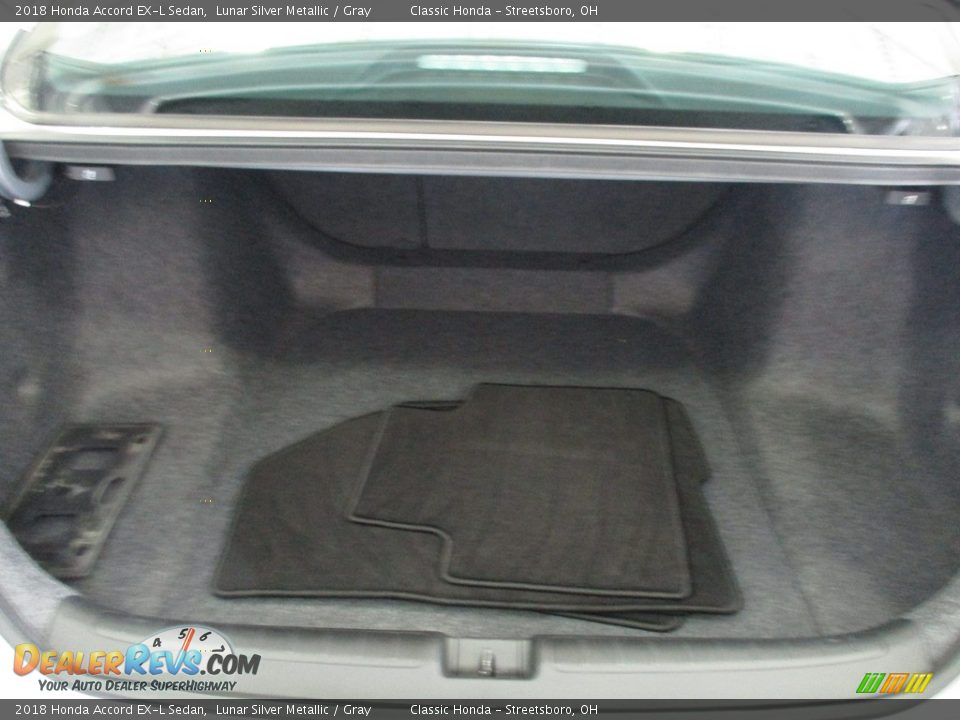 2018 Honda Accord EX-L Sedan Lunar Silver Metallic / Gray Photo #21