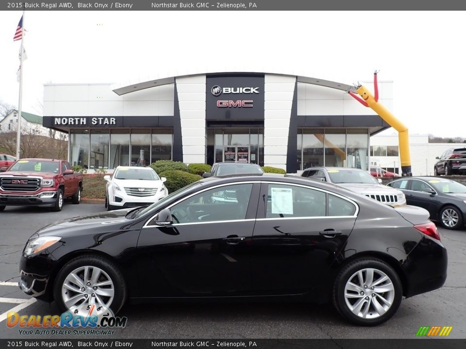 2015 Buick Regal AWD Black Onyx / Ebony Photo #1