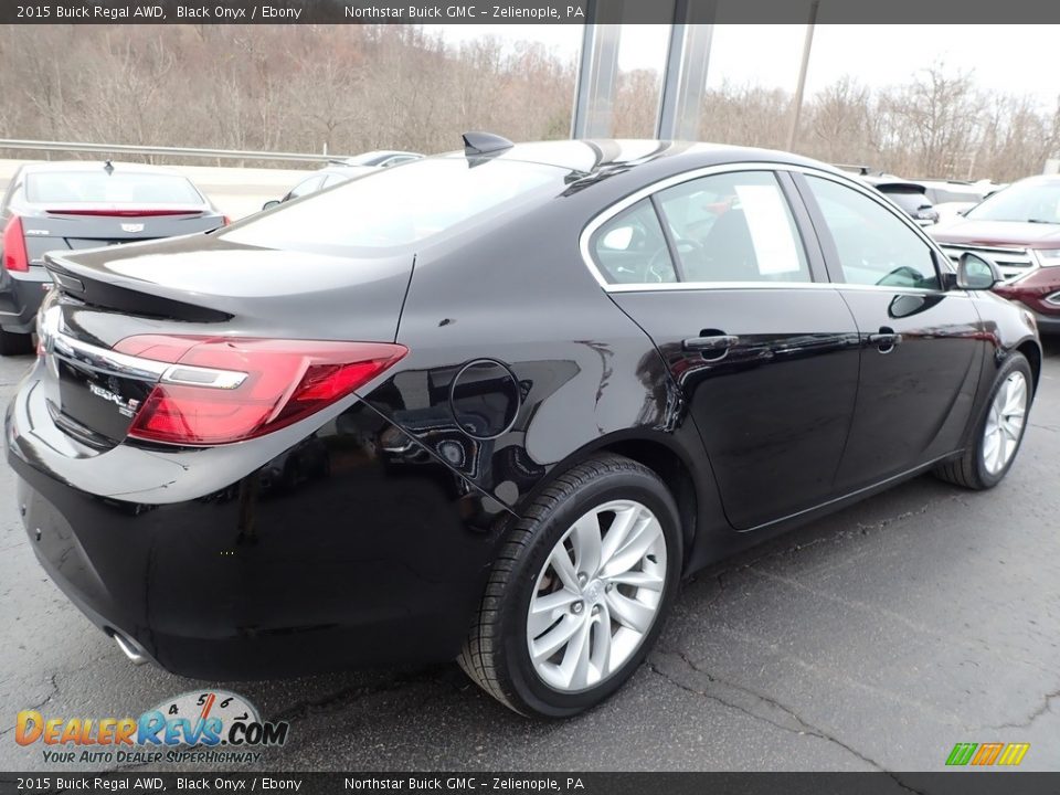 Black Onyx 2015 Buick Regal AWD Photo #9