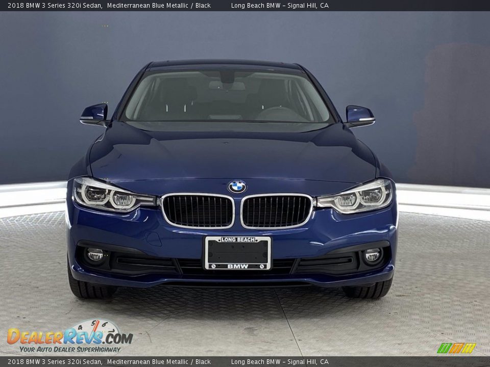 2018 BMW 3 Series 320i Sedan Mediterranean Blue Metallic / Black Photo #2