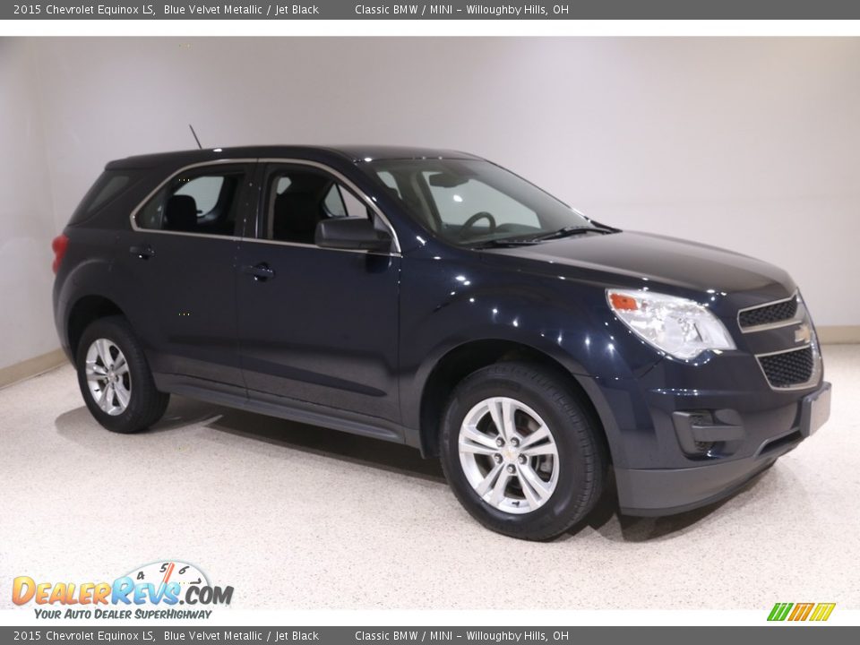 2015 Chevrolet Equinox LS Blue Velvet Metallic / Jet Black Photo #1