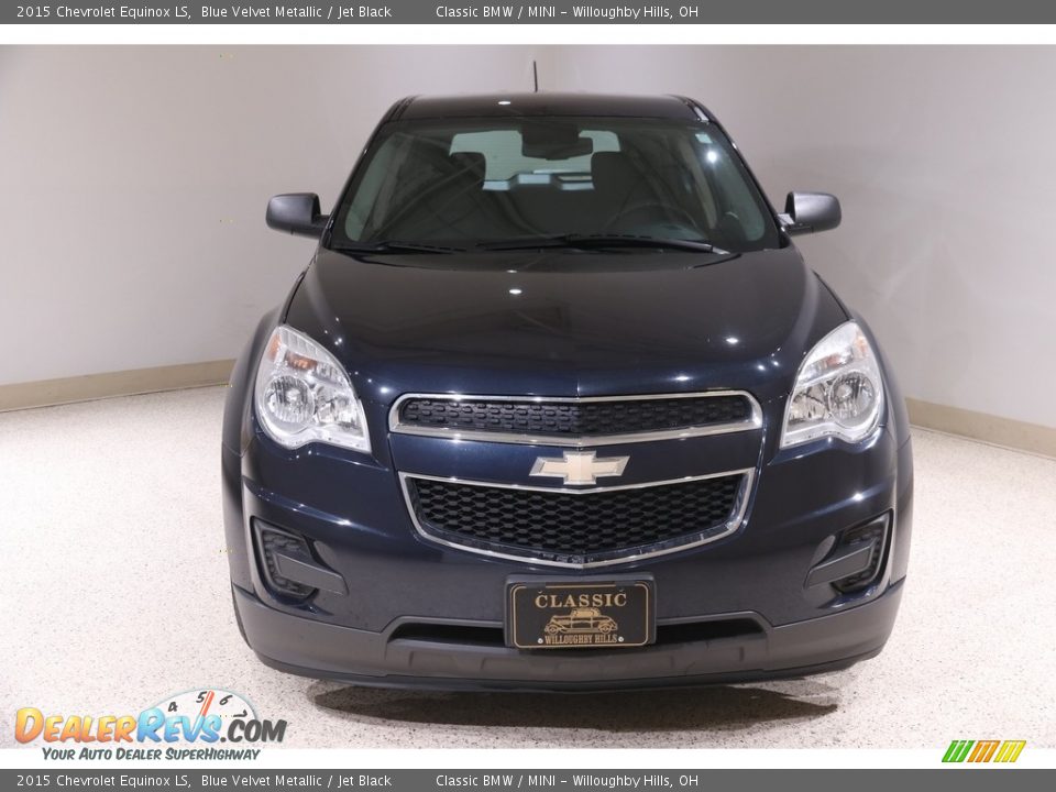 2015 Chevrolet Equinox LS Blue Velvet Metallic / Jet Black Photo #2