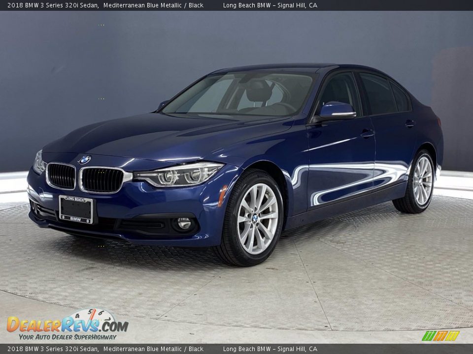 2018 BMW 3 Series 320i Sedan Mediterranean Blue Metallic / Black Photo #3