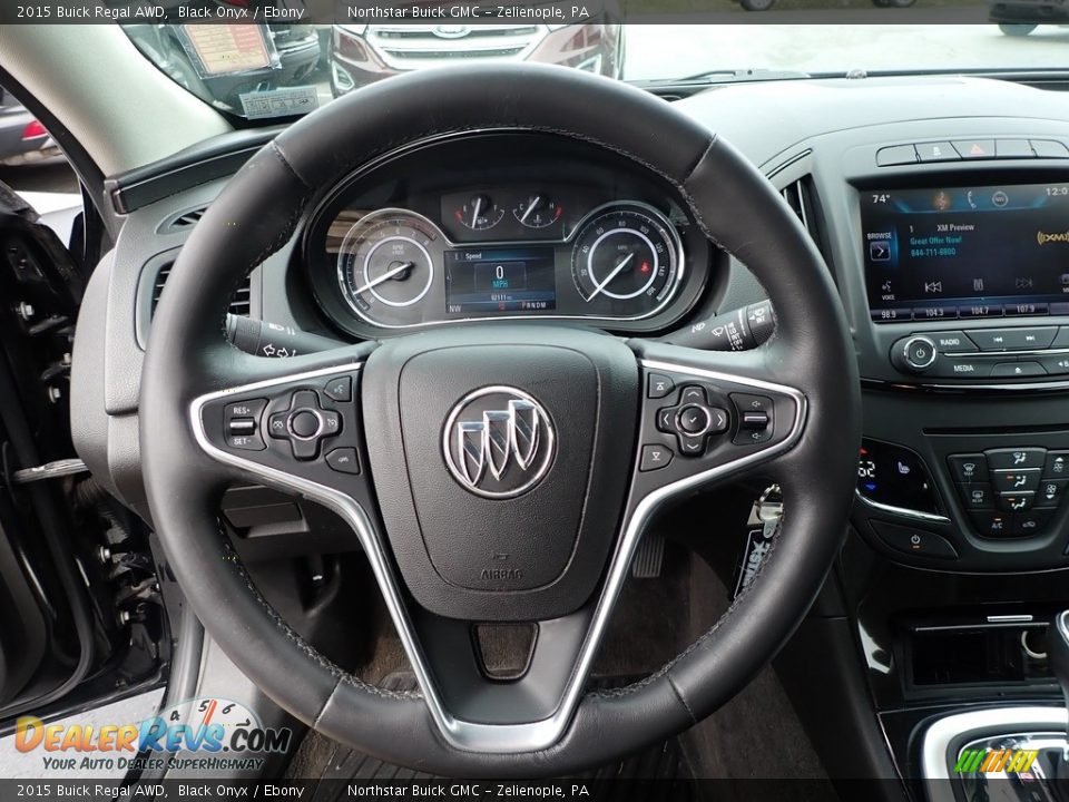 2015 Buick Regal AWD Steering Wheel Photo #21