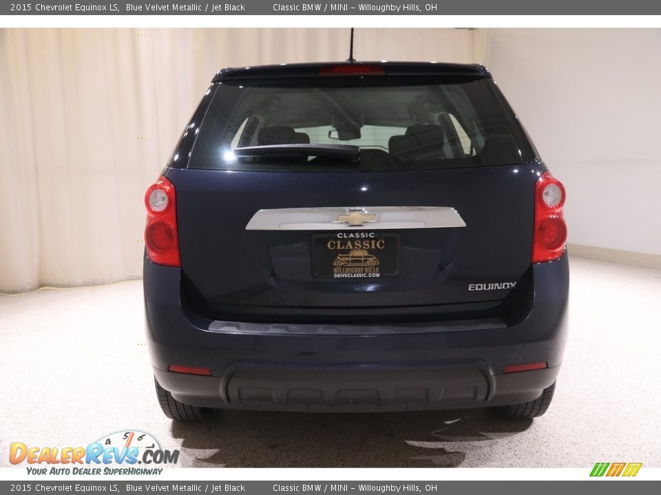 2015 Chevrolet Equinox LS Blue Velvet Metallic / Jet Black Photo #17