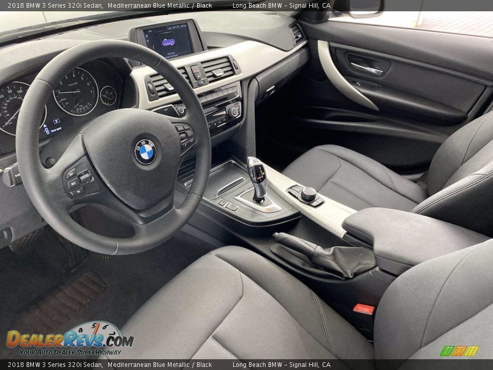 2018 BMW 3 Series 320i Sedan Mediterranean Blue Metallic / Black Photo #16