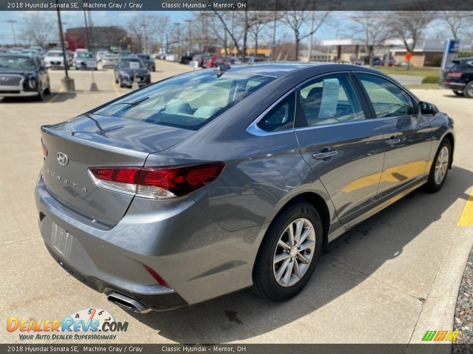 2018 Hyundai Sonata SE Machine Gray / Gray Photo #2