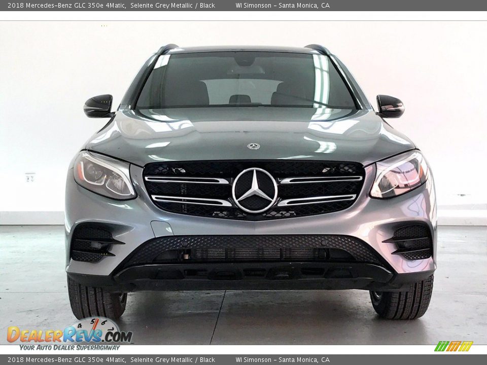 2018 Mercedes-Benz GLC 350e 4Matic Selenite Grey Metallic / Black Photo #2