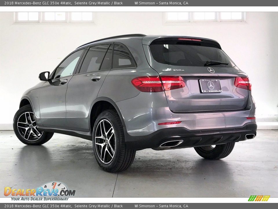 2018 Mercedes-Benz GLC 350e 4Matic Selenite Grey Metallic / Black Photo #10