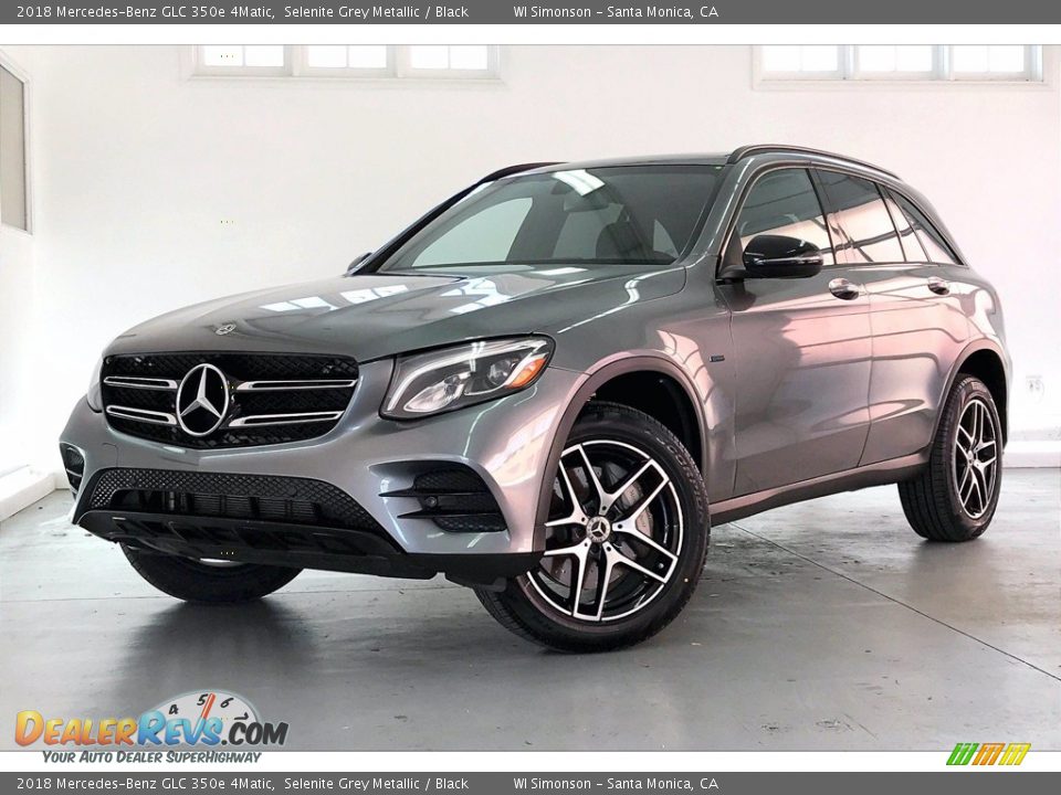 2018 Mercedes-Benz GLC 350e 4Matic Selenite Grey Metallic / Black Photo #12