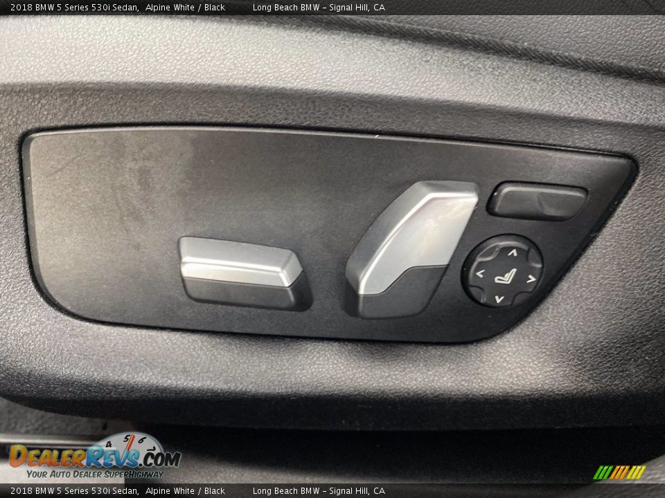 2018 BMW 5 Series 530i Sedan Alpine White / Black Photo #15
