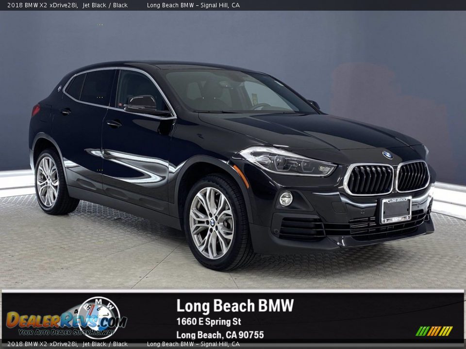 2018 BMW X2 xDrive28i Jet Black / Black Photo #1