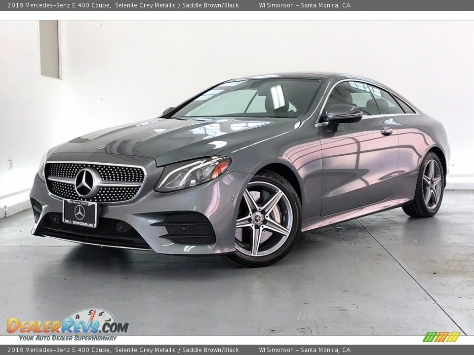 Selenite Grey Metallic 2018 Mercedes-Benz E 400 Coupe Photo #12