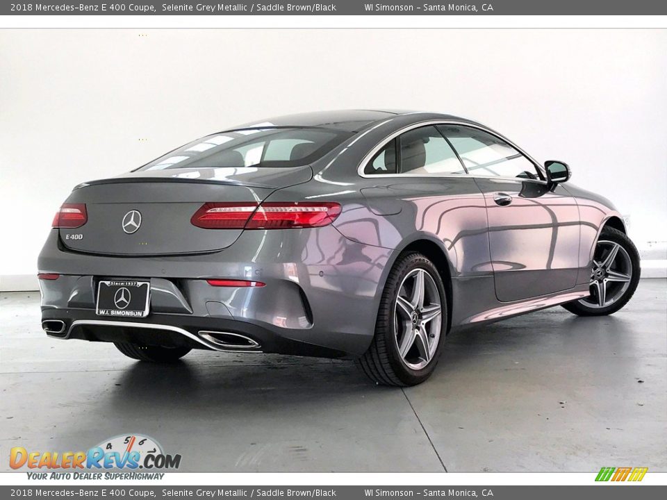 Selenite Grey Metallic 2018 Mercedes-Benz E 400 Coupe Photo #13