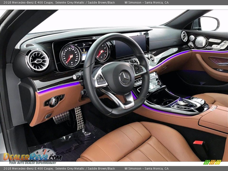 Front Seat of 2018 Mercedes-Benz E 400 Coupe Photo #14