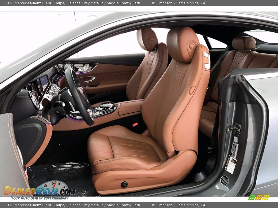 Front Seat of 2018 Mercedes-Benz E 400 Coupe Photo #18