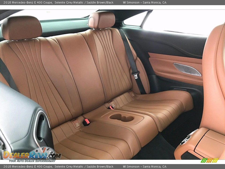 Rear Seat of 2018 Mercedes-Benz E 400 Coupe Photo #19