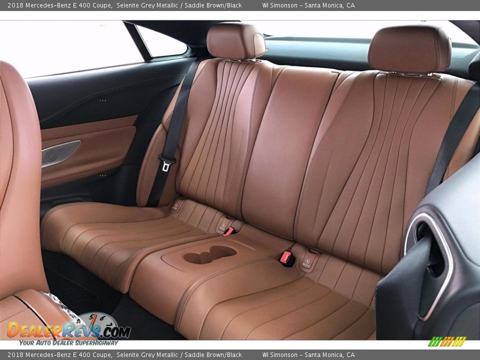 Rear Seat of 2018 Mercedes-Benz E 400 Coupe Photo #20