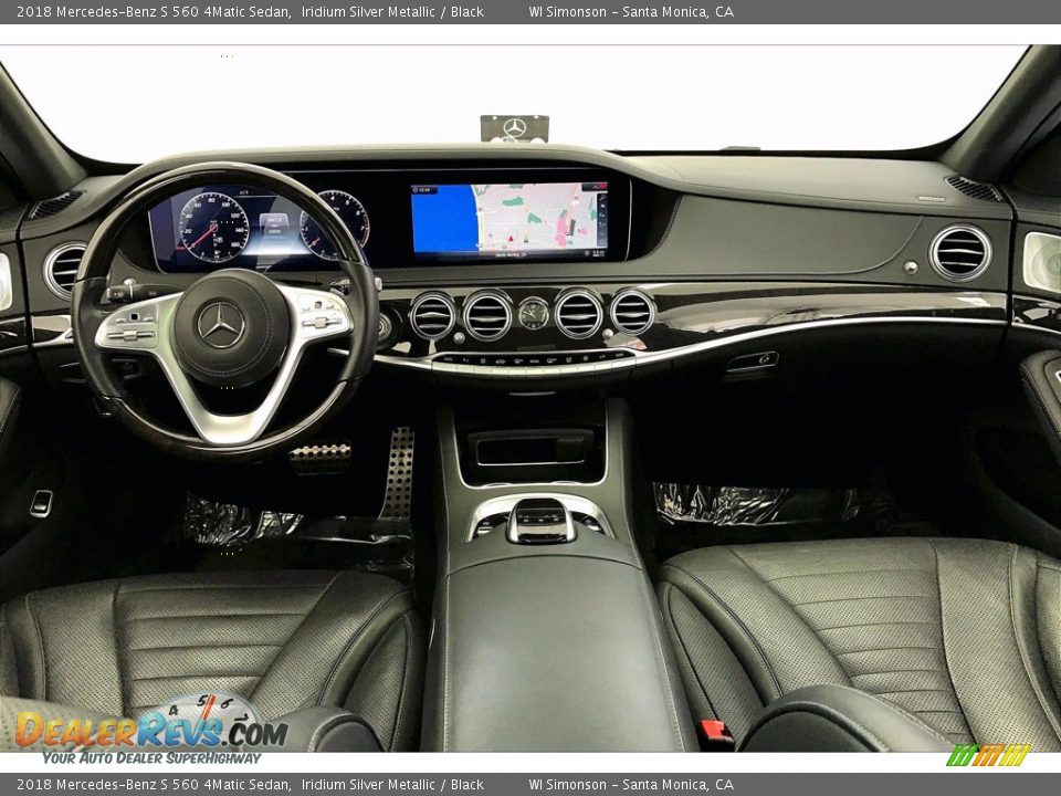 Dashboard of 2018 Mercedes-Benz S 560 4Matic Sedan Photo #15