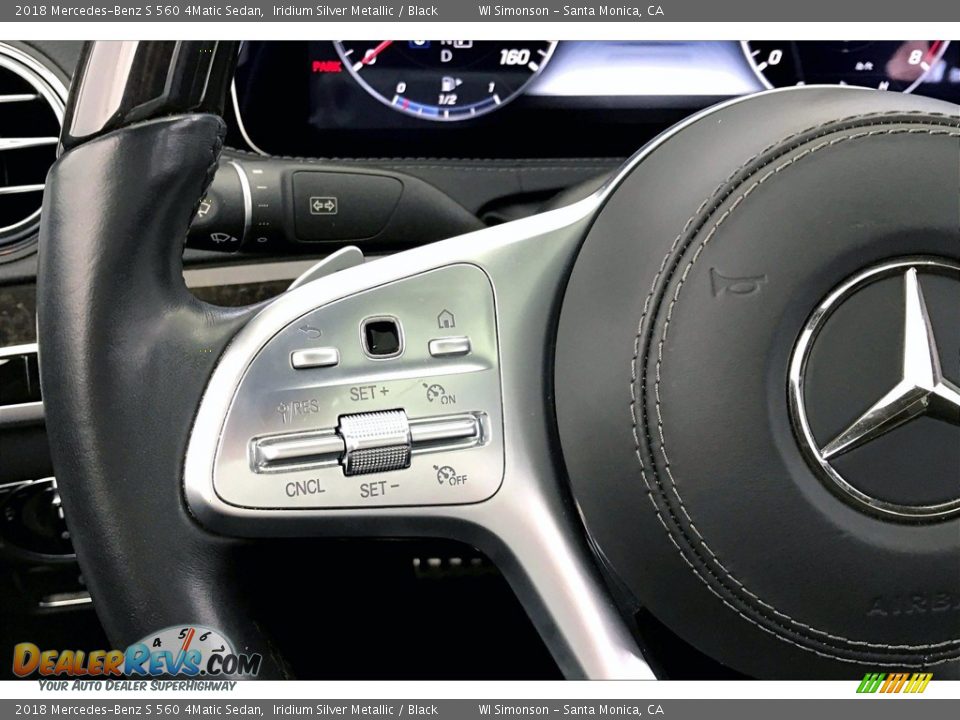 2018 Mercedes-Benz S 560 4Matic Sedan Steering Wheel Photo #21