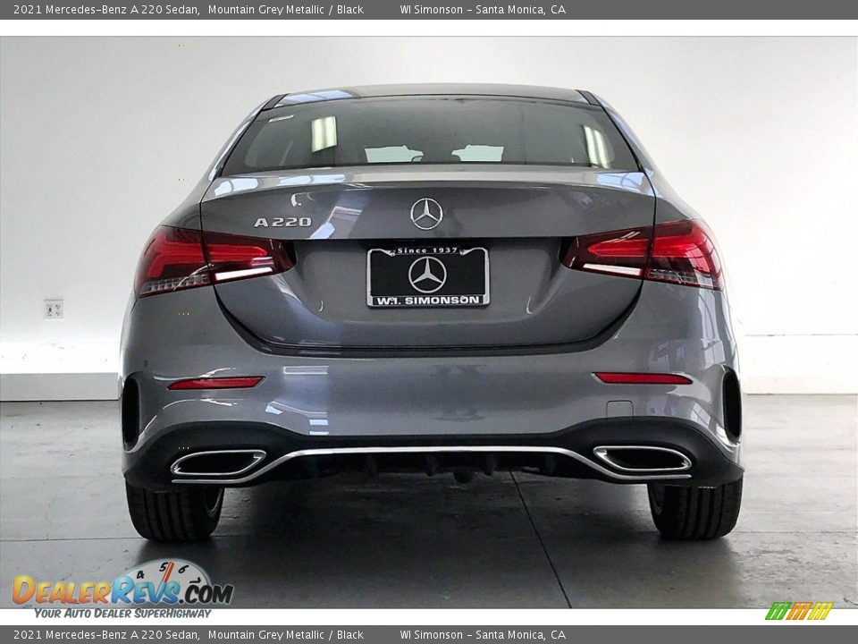 2021 Mercedes-Benz A 220 Sedan Mountain Grey Metallic / Black Photo #3