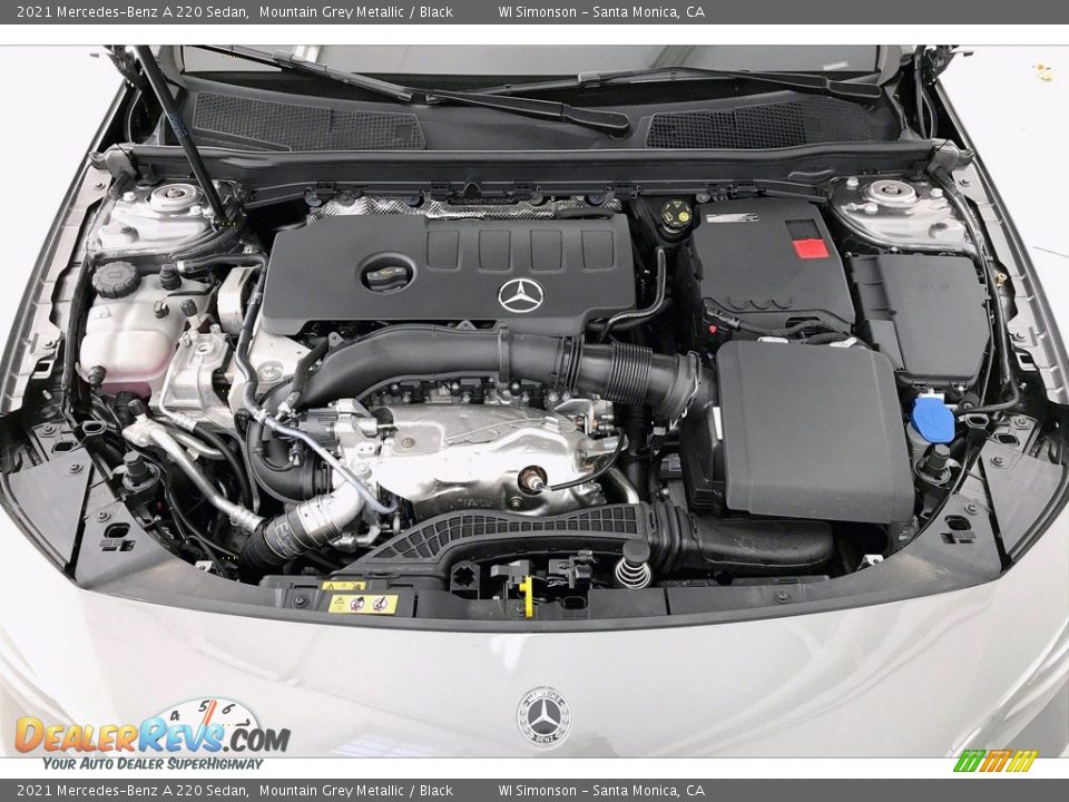 2021 Mercedes-Benz A 220 Sedan Mountain Grey Metallic / Black Photo #8