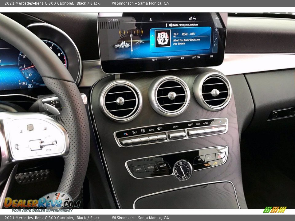 Controls of 2021 Mercedes-Benz C 300 Cabriolet Photo #6
