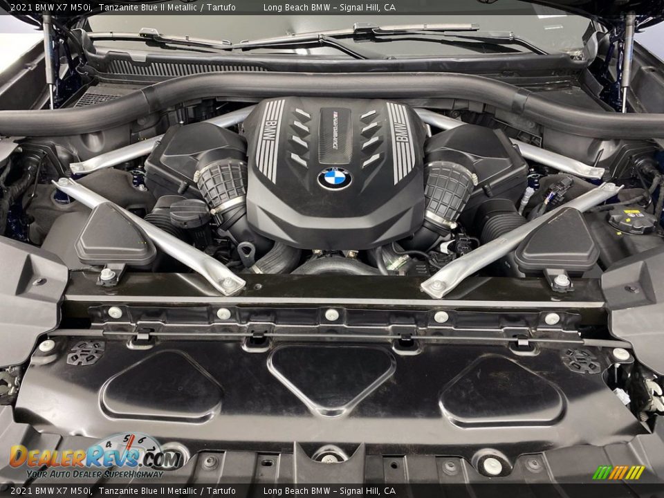 2021 BMW X7 M50i 4.4 Liter M TwinPower Turbocharged DOHC 32-Valve V8 Engine Photo #10