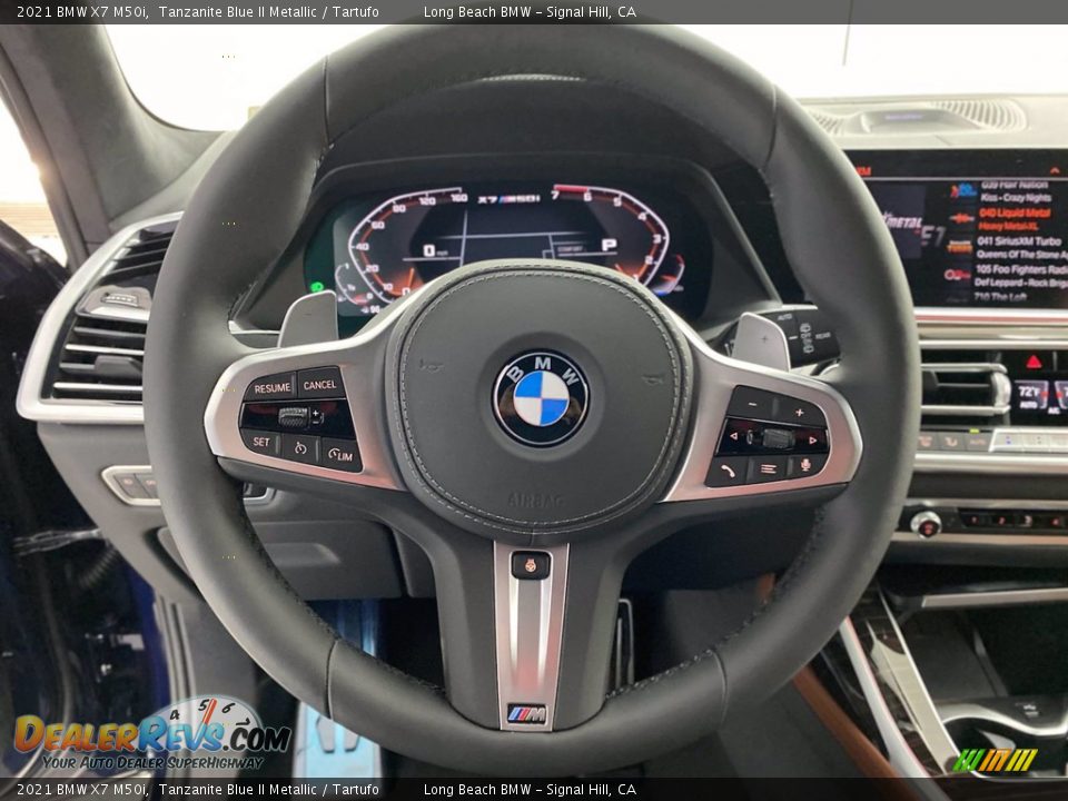 2021 BMW X7 M50i Steering Wheel Photo #15