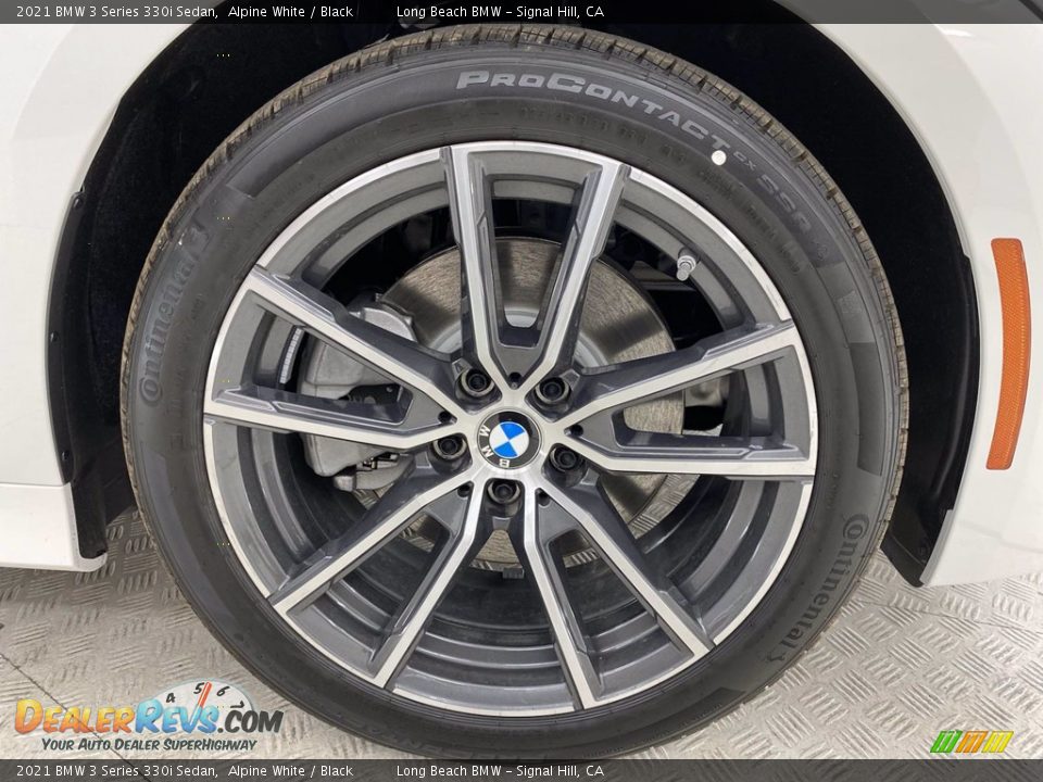 2021 BMW 3 Series 330i Sedan Alpine White / Black Photo #3