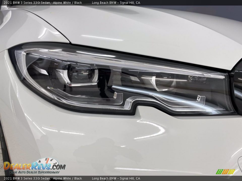 2021 BMW 3 Series 330i Sedan Alpine White / Black Photo #4