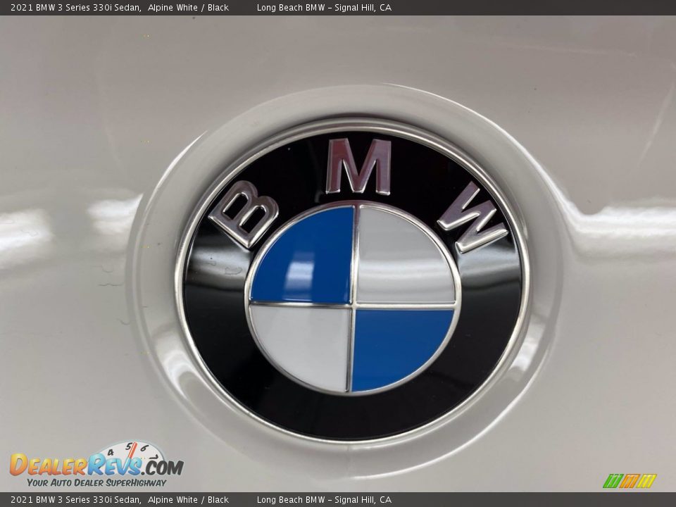 2021 BMW 3 Series 330i Sedan Alpine White / Black Photo #7