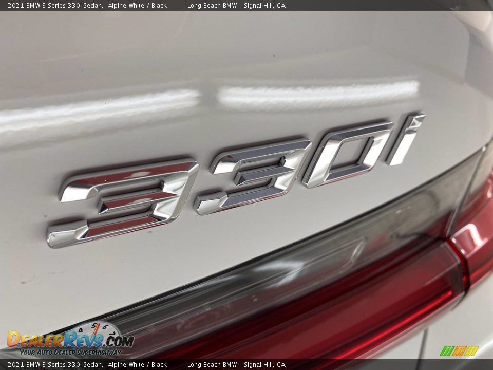 2021 BMW 3 Series 330i Sedan Alpine White / Black Photo #8