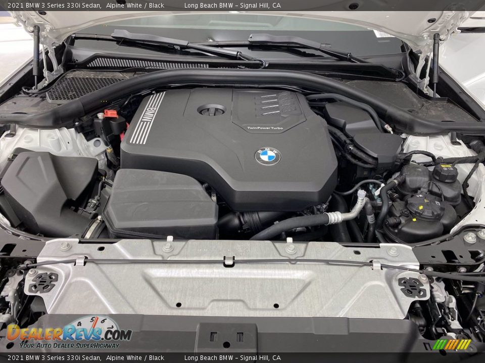 2021 BMW 3 Series 330i Sedan Alpine White / Black Photo #9