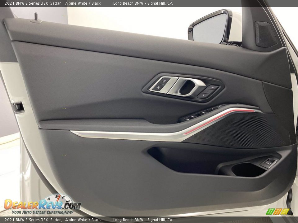 2021 BMW 3 Series 330i Sedan Alpine White / Black Photo #10
