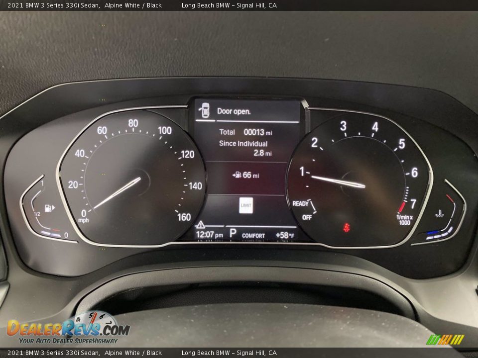 2021 BMW 3 Series 330i Sedan Alpine White / Black Photo #17