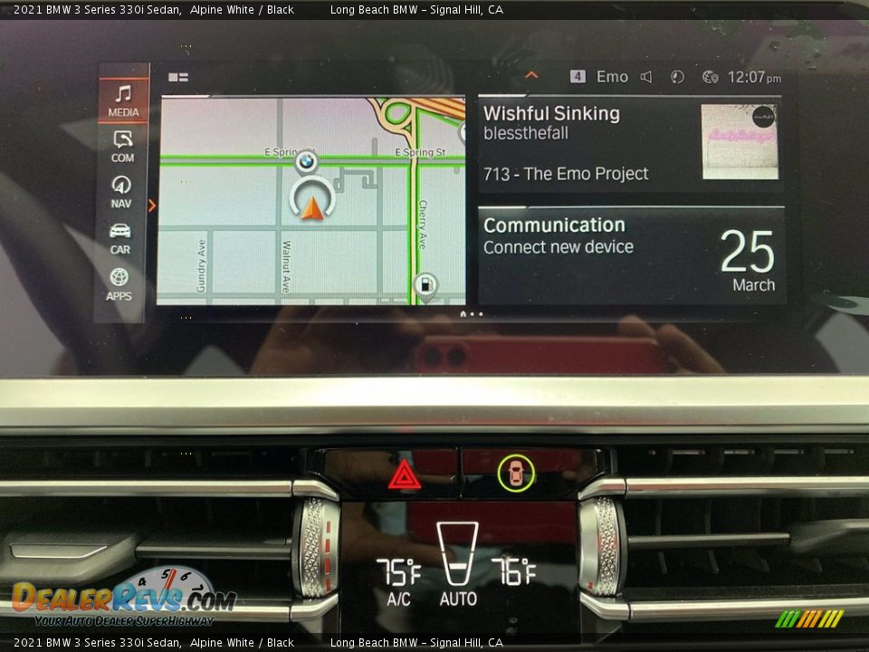 2021 BMW 3 Series 330i Sedan Alpine White / Black Photo #18