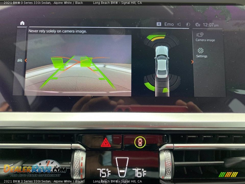 2021 BMW 3 Series 330i Sedan Alpine White / Black Photo #20