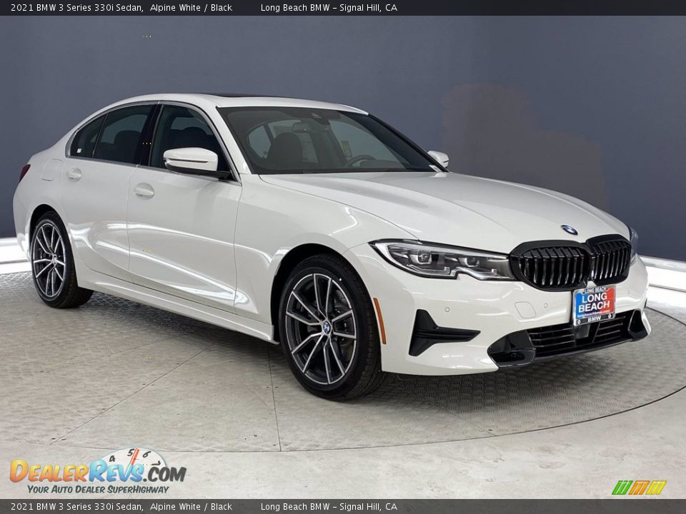 2021 BMW 3 Series 330i Sedan Alpine White / Black Photo #27