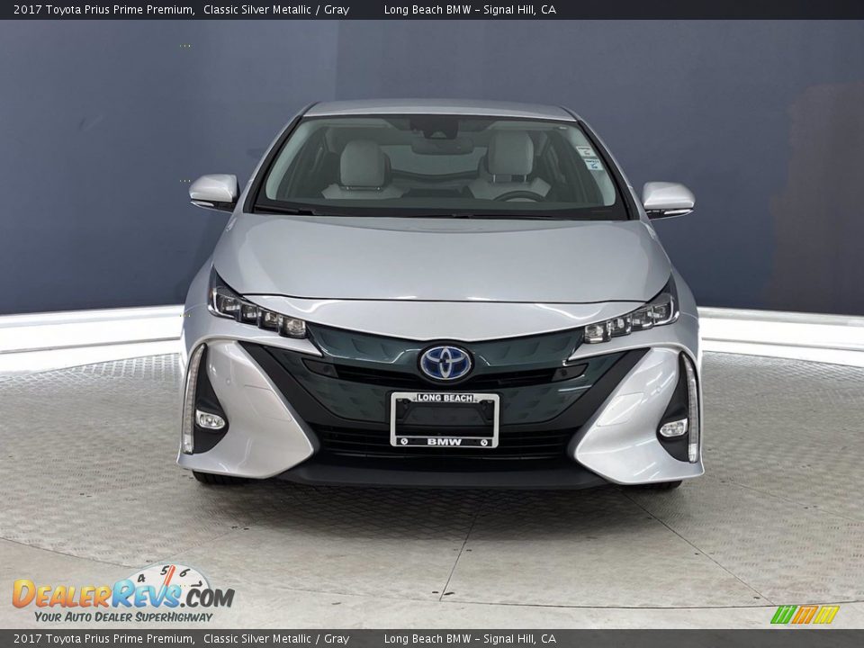 2017 Toyota Prius Prime Premium Classic Silver Metallic / Gray Photo #2