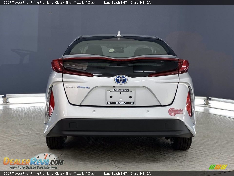 2017 Toyota Prius Prime Premium Classic Silver Metallic / Gray Photo #4