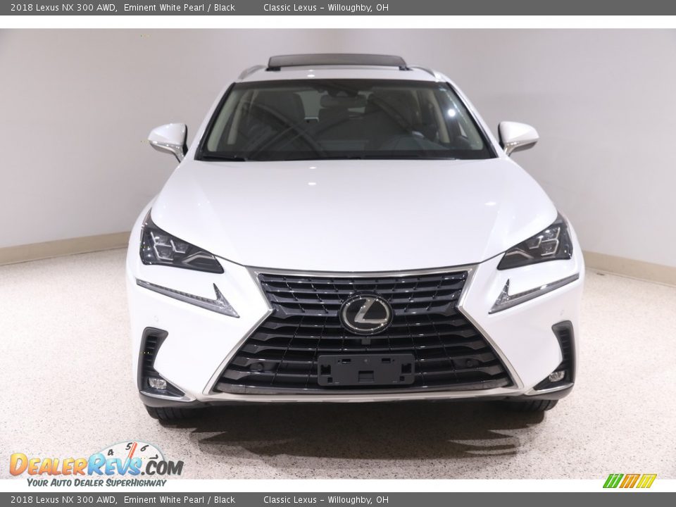 2018 Lexus NX 300 AWD Eminent White Pearl / Black Photo #2