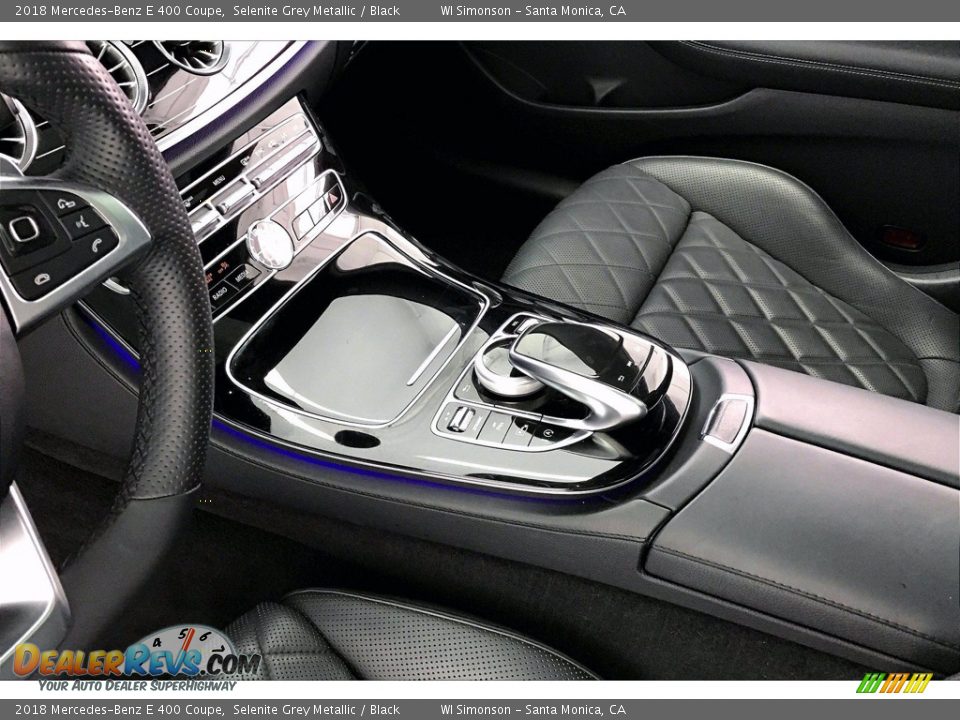 2018 Mercedes-Benz E 400 Coupe Selenite Grey Metallic / Black Photo #16