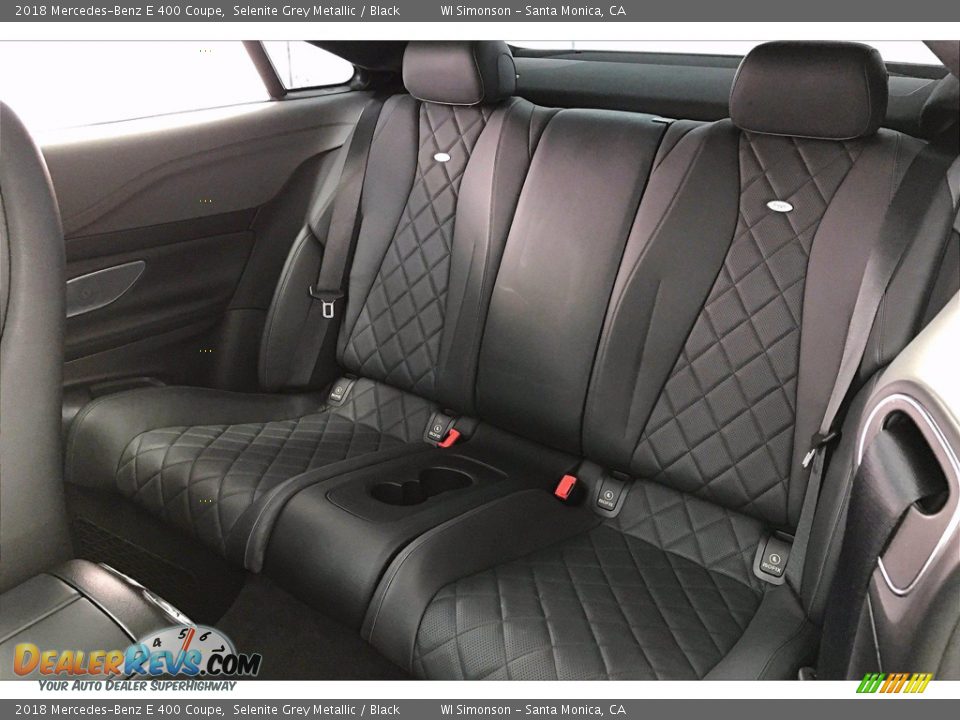 2018 Mercedes-Benz E 400 Coupe Selenite Grey Metallic / Black Photo #19