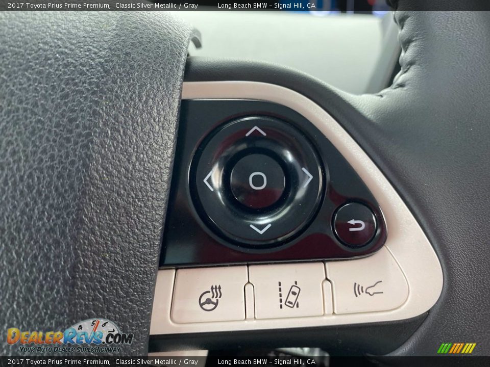2017 Toyota Prius Prime Premium Steering Wheel Photo #20