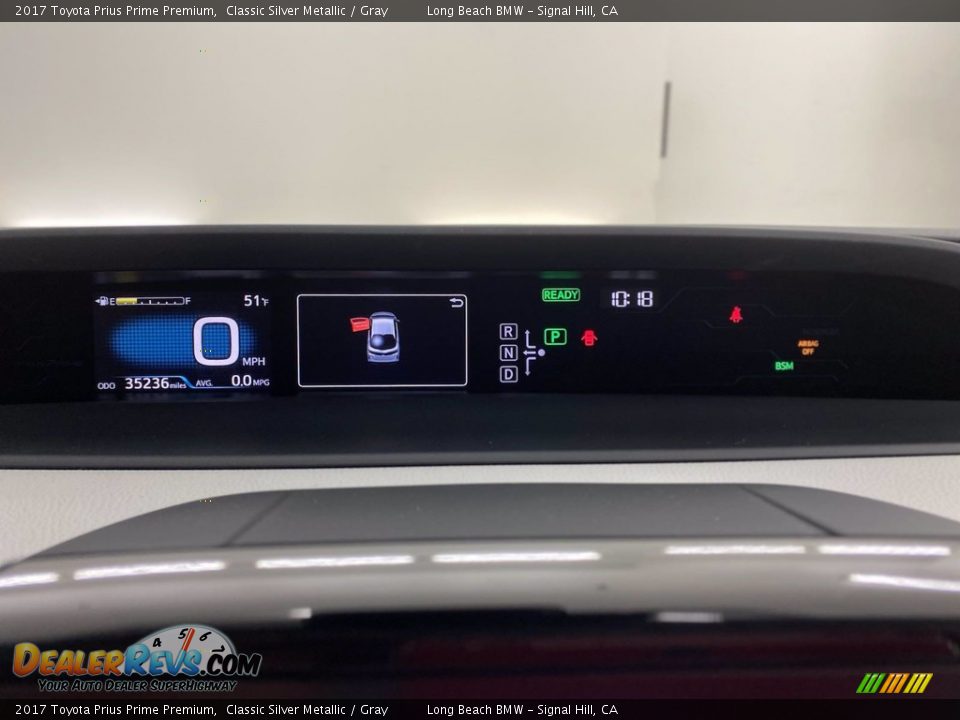 2017 Toyota Prius Prime Premium Gauges Photo #21