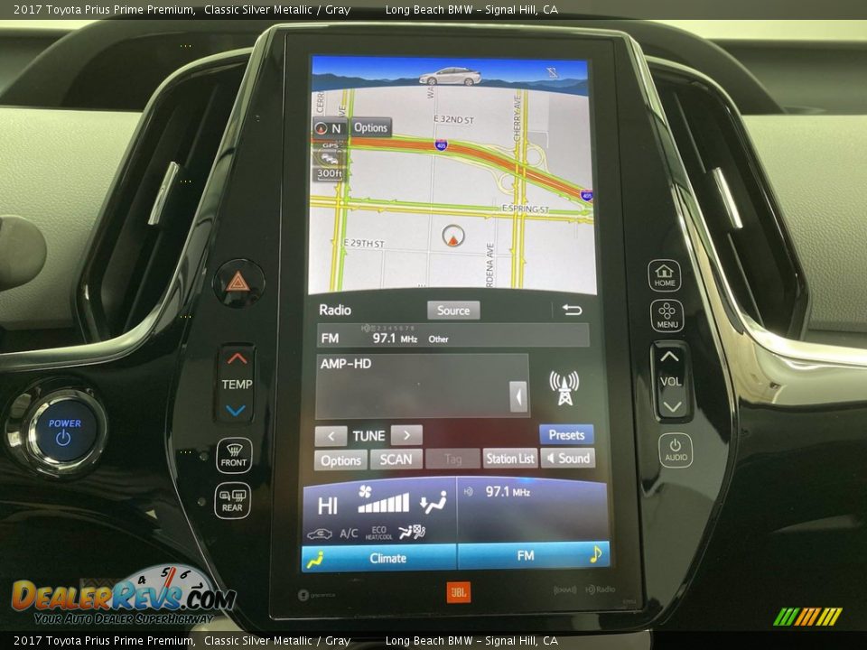 Navigation of 2017 Toyota Prius Prime Premium Photo #23